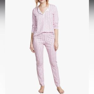 Roller Rabbit Hathi PJ Set Pink Elephants Women